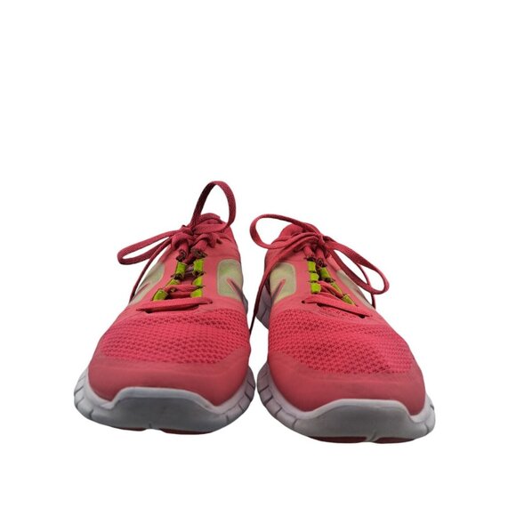 Nike Free Run 3 GS Spark Pink Volt Youth Running Shoes 512098-600 Size 6Y - Picture 2 of 10